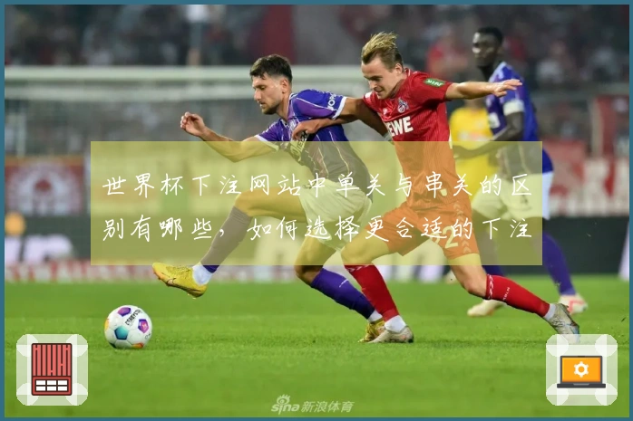 世界杯下注网站中单关与串关的区别有哪些，如何选择更合适的下注方式？