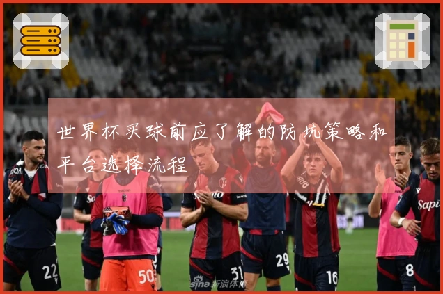 世界杯买球前应了解的防坑策略和平台选择流程